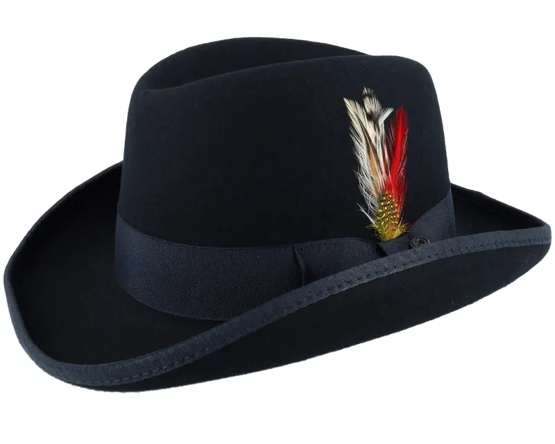 Jaxon & James Wool Homburg Black Western online