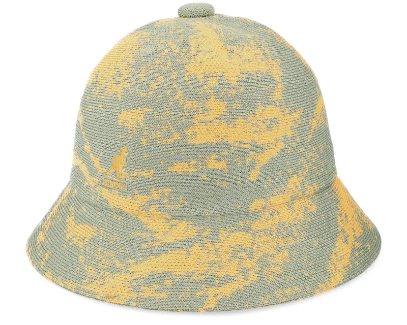 Kangol Airbrush Casual Oil Green-Warm Apricot Bucket online