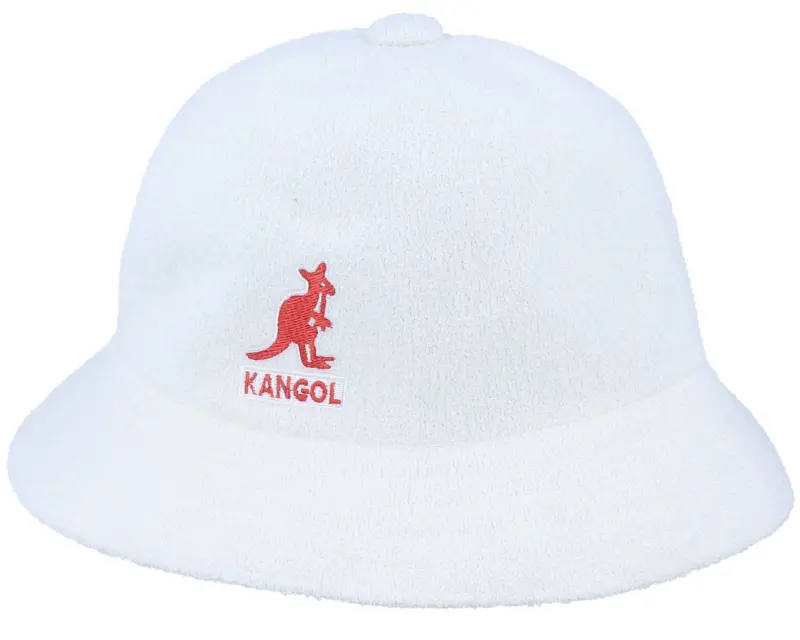 Kangol Big Logo Casual White Bucket online