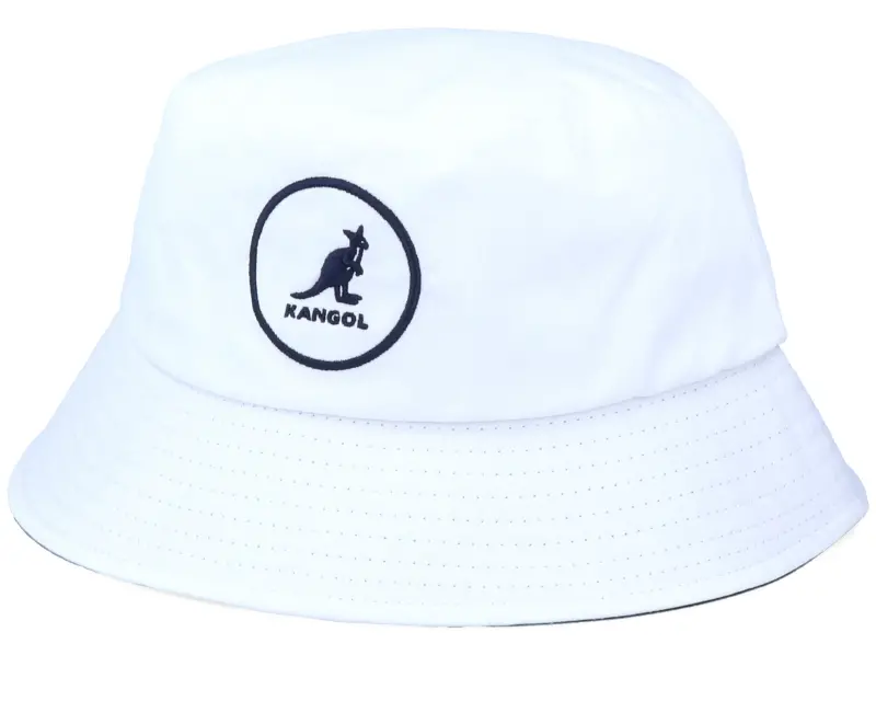 Kangol Cotton Bucket White/Navy Bucket online