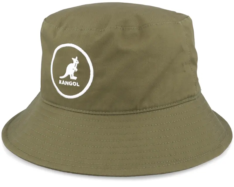 Kangol Cotton Olive Bucket online