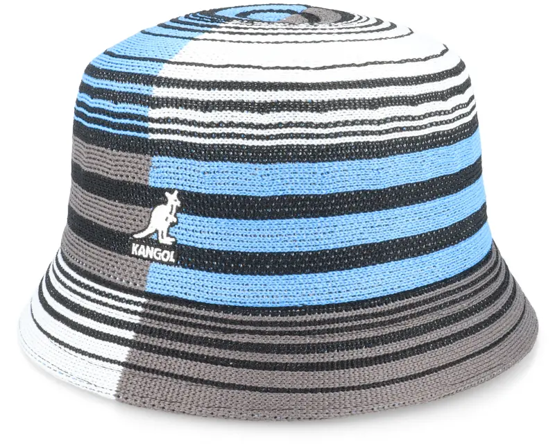 Kangol Digital Stripes Bin Black/Stripe Bucket online