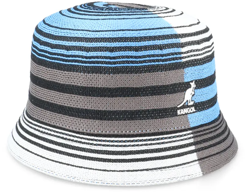 Kangol Digital Stripes Bin Black/Stripe Bucket online
