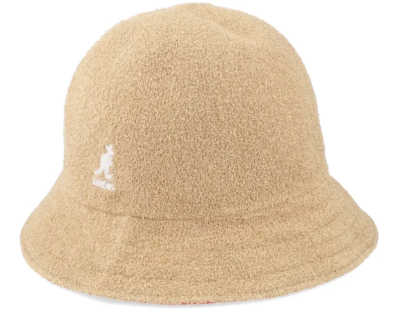 Kangol Flip It Rev Casual Oat-Cherry Glow Bucket online