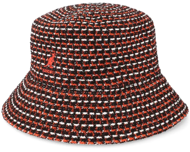 Kangol Maze Jacquard Black Bucket online