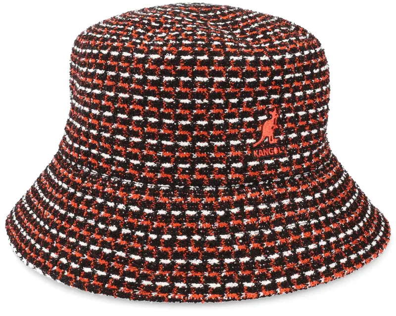Kangol Maze Jacquard Black Bucket online