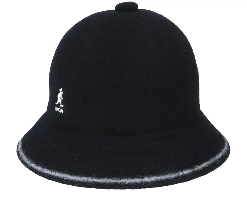 Kangol Stripe Casual Black/Off White Bucket online