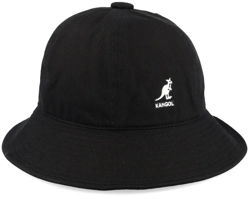 Kangol Washed Casual Black Bucket online