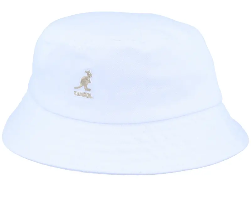 Kangol Washed White Bucket online