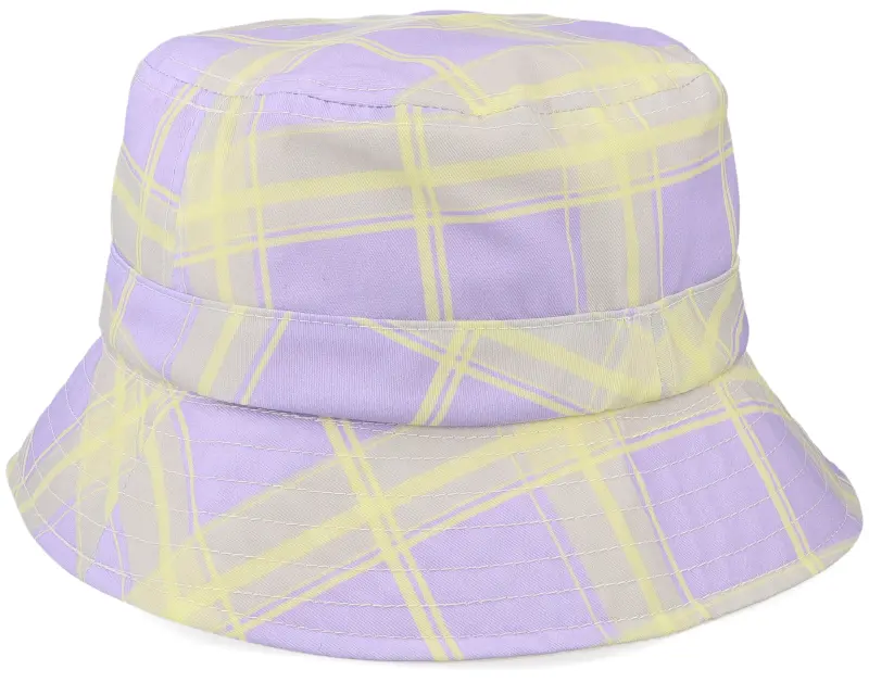 Karl Kani Signature Reversible Check Purple/Yellow/Sand Bucket online