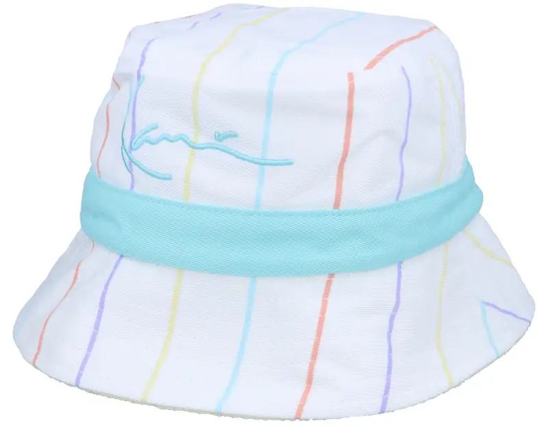 Karl Kani Signature Reversible Niki Hat Multicolor Bucket online