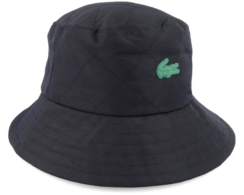 Lacoste Rubber Patch Stitch Black Bucket online