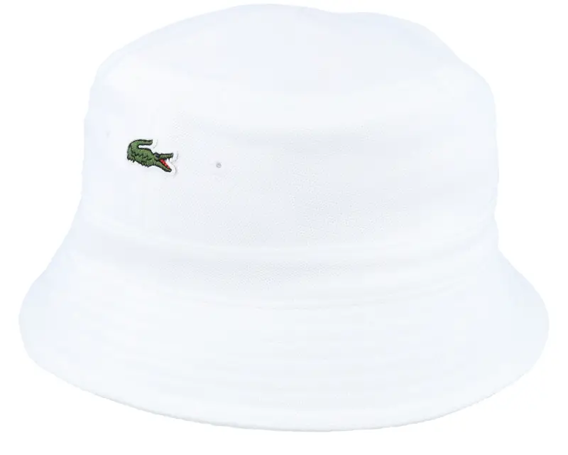 Lacoste Small Logo White Bucket online