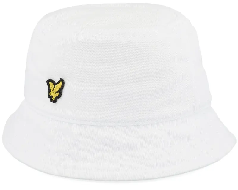 Lyle & Scott Cotton Twill Hat White Bucket online