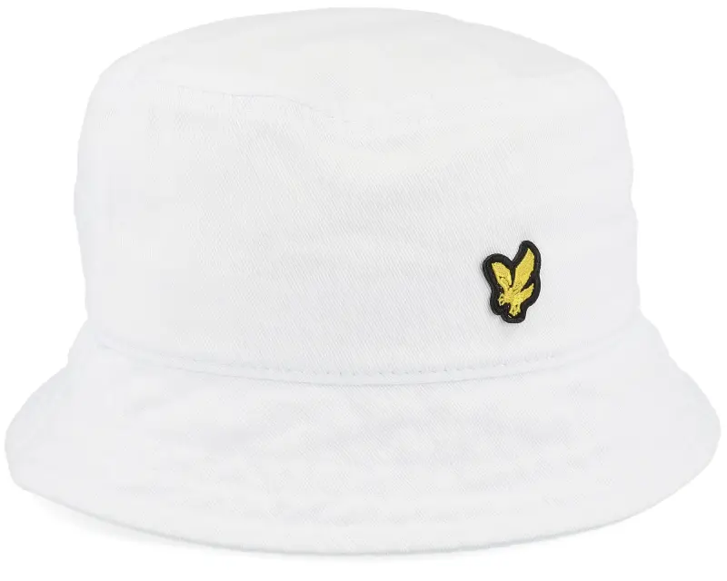 Lyle & Scott Cotton Twill Hat White Bucket online