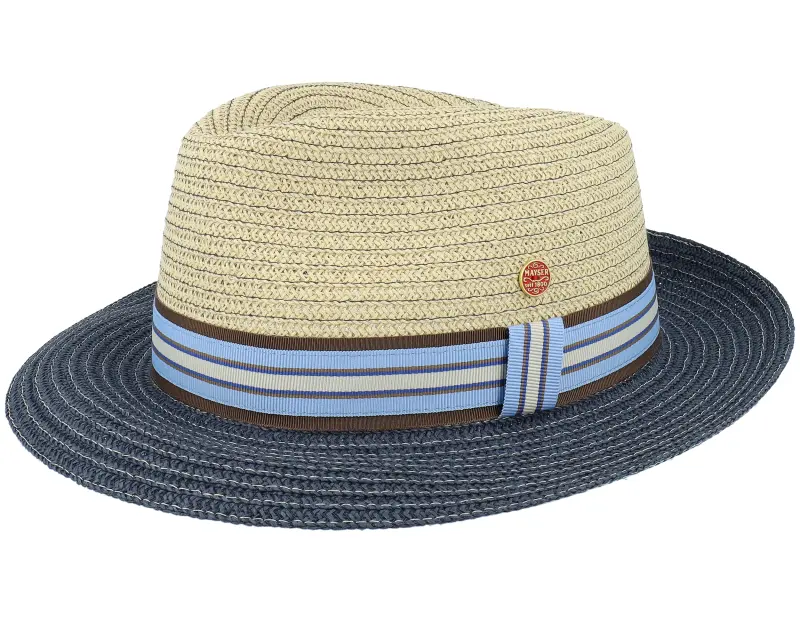 Mayser Maleo Paper Braid Beige-gem Trilby Straw Hat online