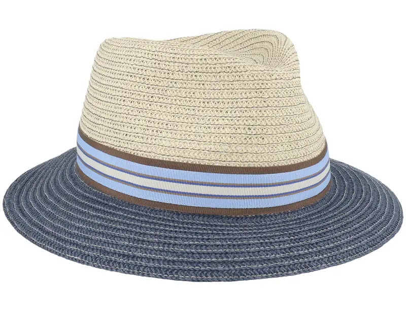 Mayser Maleo Paperbraid Beige/Navy Straw Hat online