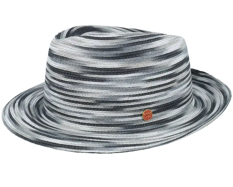 Mayser Maleo soft hats Black/White Straw Hat online