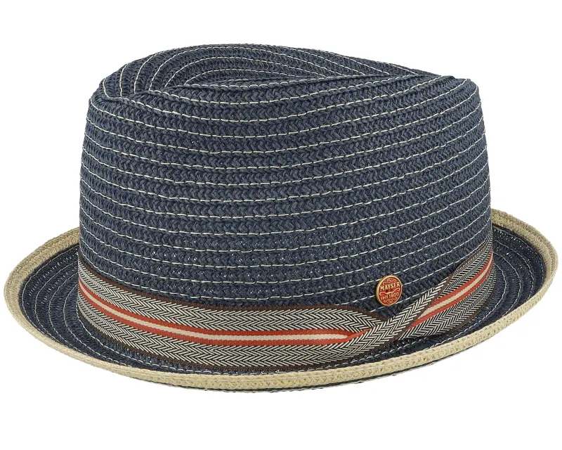 Mayser Samu Paperbraid Blue Straw Hat online