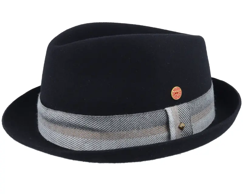 Mayser Samu Wool Soft Black Fedora online