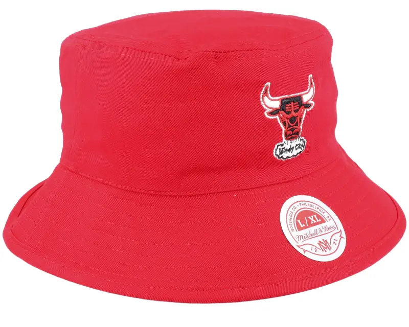 Mitchell & Ness Chicago Bulls Lifestyle Reversible Red/Grey Bucket online
