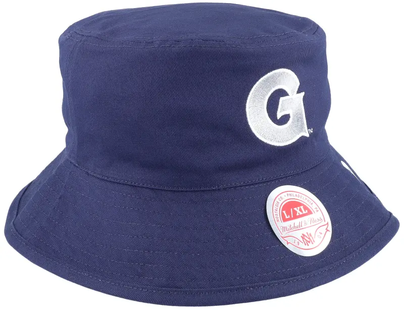 Mitchell & Ness Georgetown Hoyas Newco Navy/Grey Bucket online