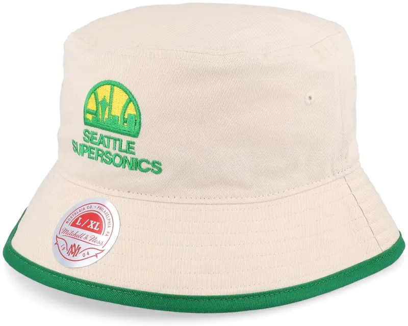 Mitchell & Ness Seattle Supersonics NBA Off White Bucket online