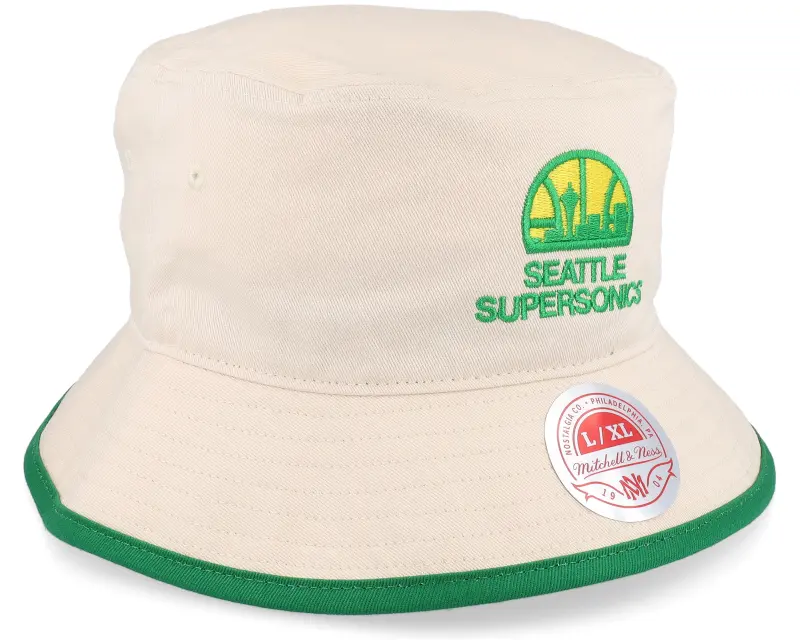 Mitchell & Ness Seattle Supersonics NBA Off White Bucket online