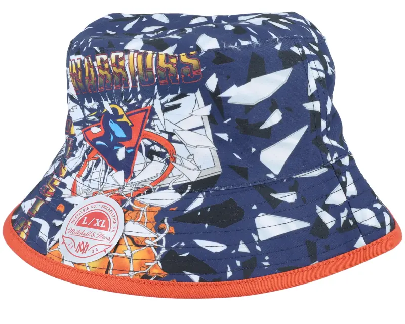 Mitchell & Ness Shattered Big Face Navy Bucket online