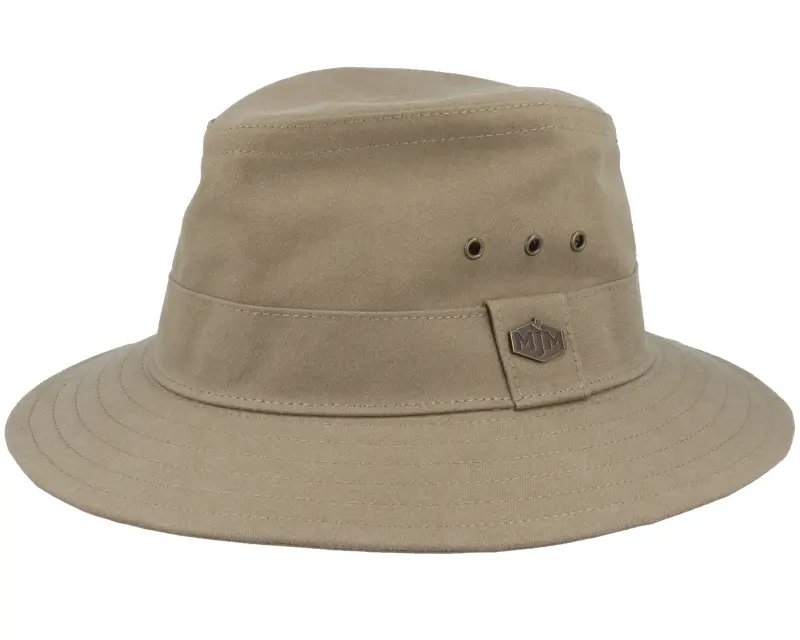 MJM Hats Assen Washed Cotton Olive Traveller online