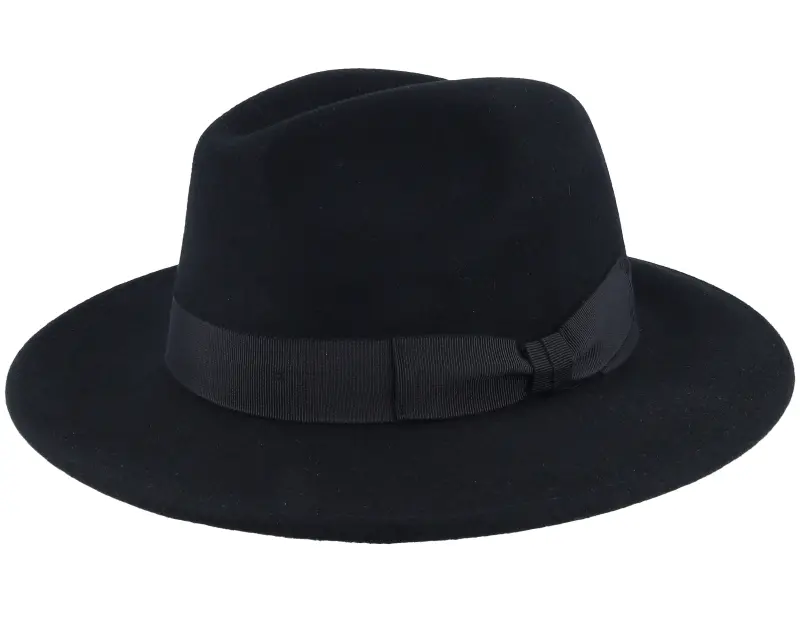 MJM Hats Blue Line Brazil Wool/Cashmere Black Fedora online