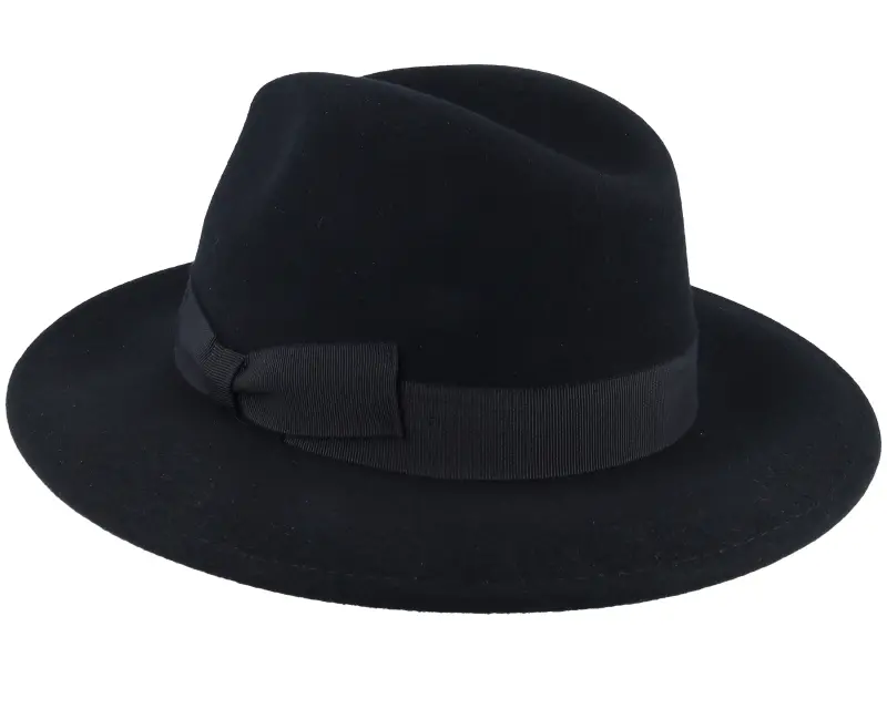 MJM Hats Blue Line Brazil Wool/Cashmere Black Fedora online