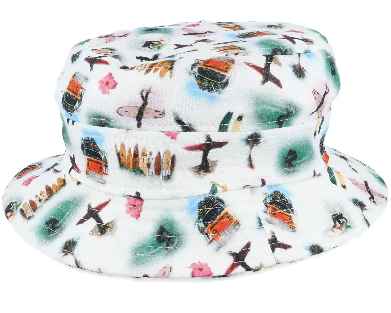 MJM Hats Cotton/Linen Off White Bucket online