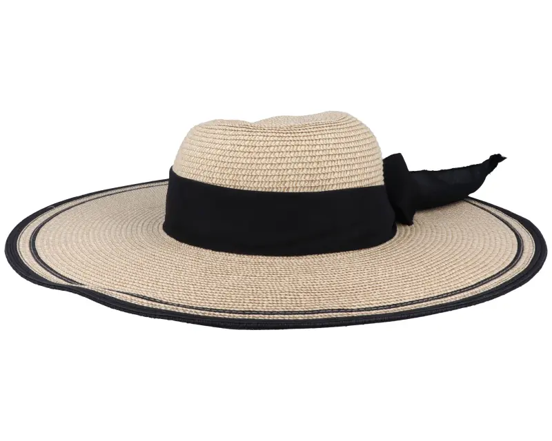 MJM Hats Daisy Women Paper Natural/Black Sun Hat online