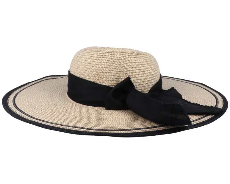 MJM Hats Daisy Women Paper Natural/Black Sun Hat online