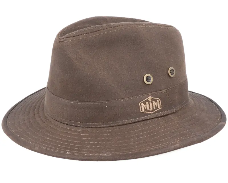 MJM Hats Dijk Cotton Brown Hat online