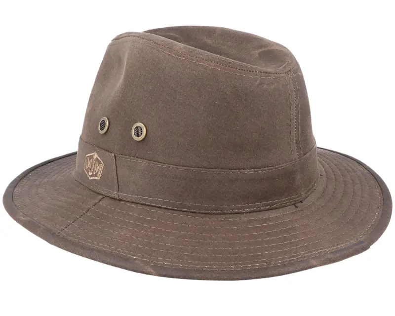 MJM Hats Dijk Cotton Brown Hat online