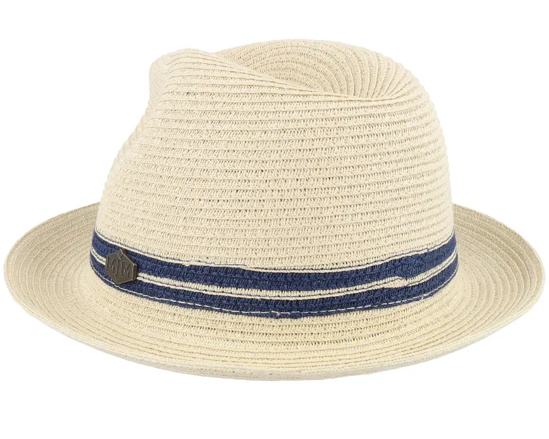 MJM Hats Duan Toyo Natural/Blue Straw Hat online