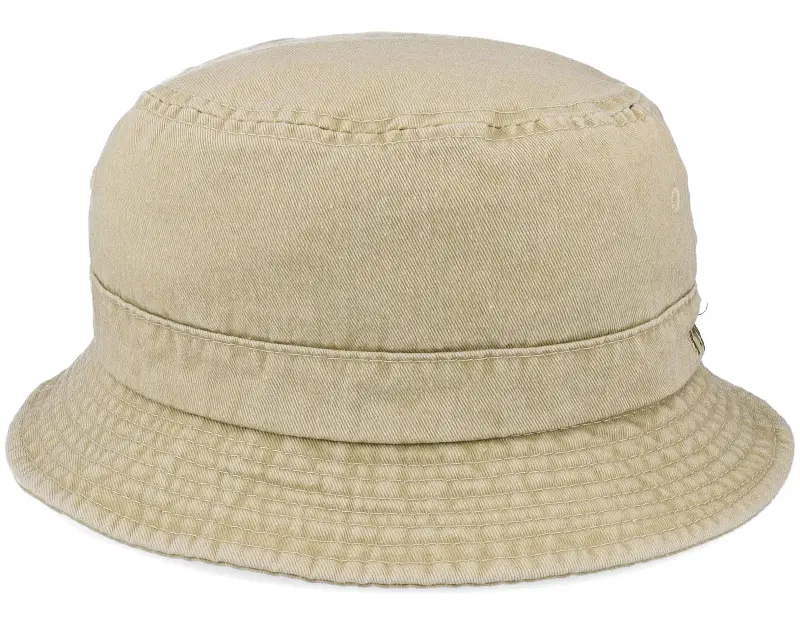 MJM Hats Dyed Cotton Twill Beige Bucket online