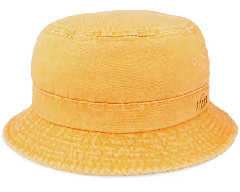 MJM Hats Dyed Cotton Twill Yellow Bucket online