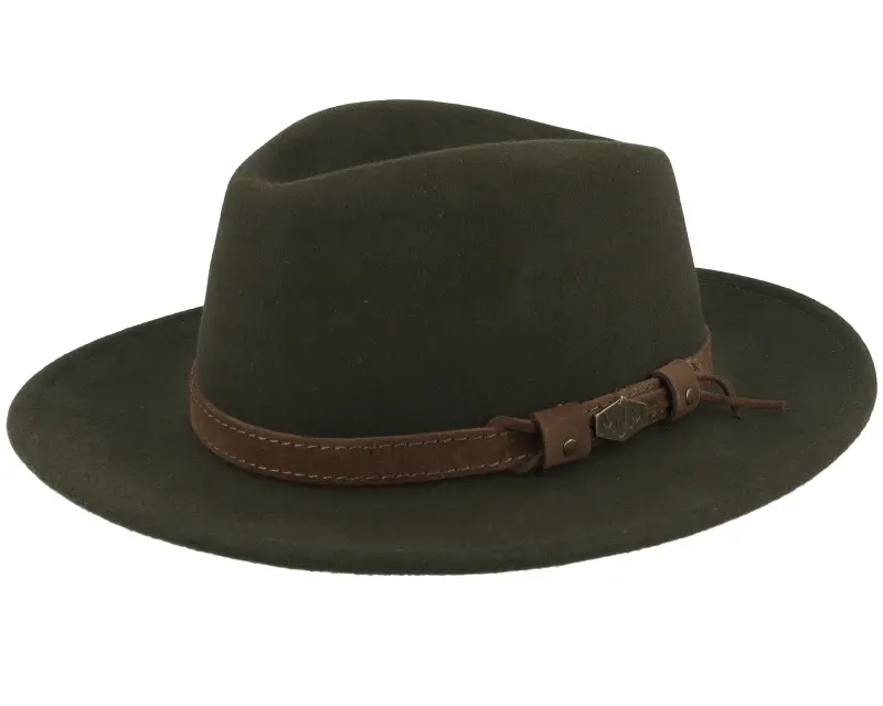 MJM Hats John 52 Woolfelt Wr Crush Loden Fedora online