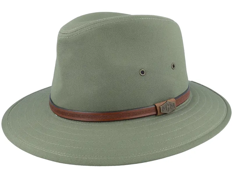 MJM Hats Jork Cotton Olive Traveller online