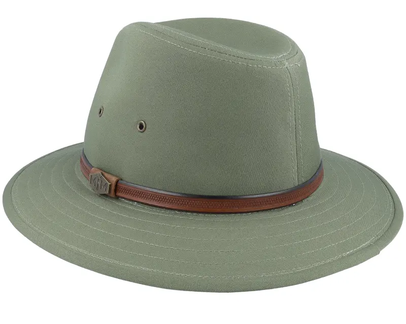 MJM Hats Jork Cotton Olive Traveller online
