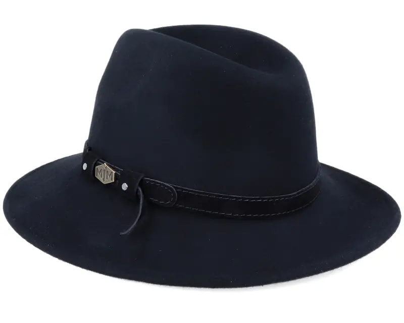 MJM Hats Levi Woolfelt Wr Crush. Black Fedora online
