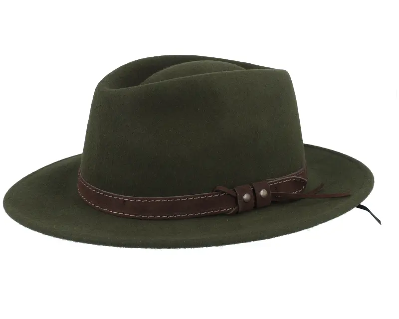 MJM Hats Luke 32 Wp Crushable Loden Fedora online