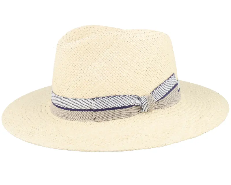 MJM Hats Pacora Panama Natural-Blue Band Straw Hat online