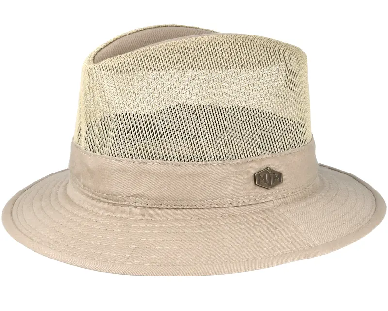 MJM Hats Safari Cotton Beige Traveller online