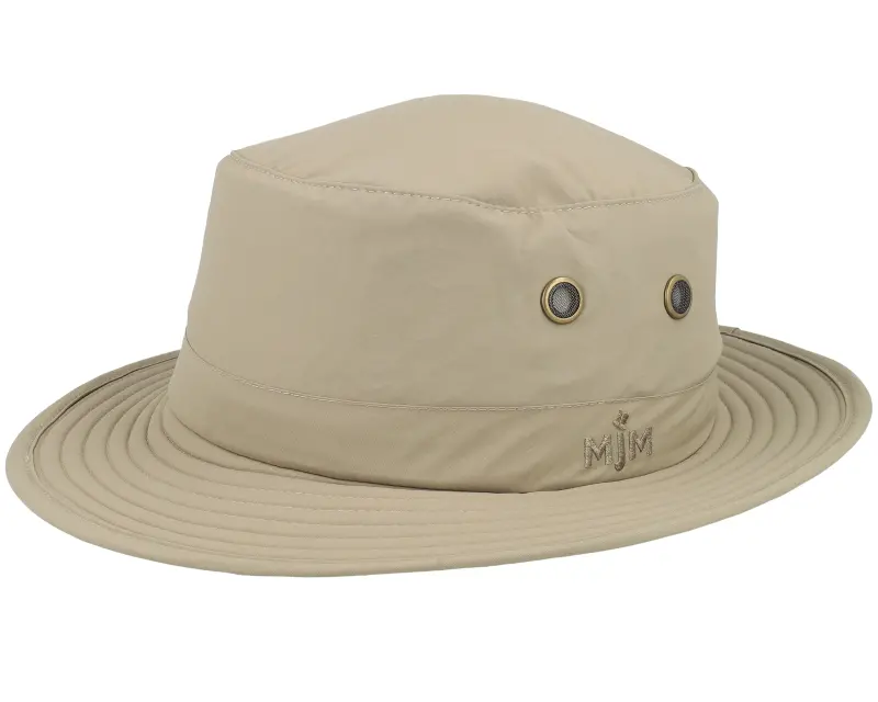 MJM Hats Walker Recycled Taslan Khaki Bucket online