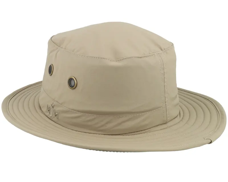 MJM Hats Walker Recycled Taslan Khaki Bucket online