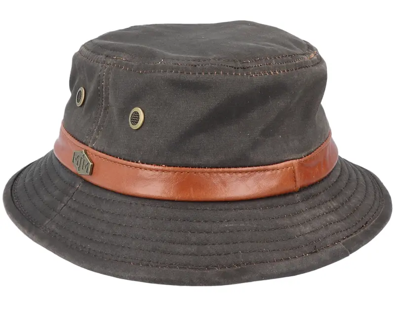 MJM Hats Zoet Cotton Mix Brown Bucket online